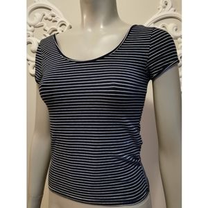 Forever 21 fitted striped top